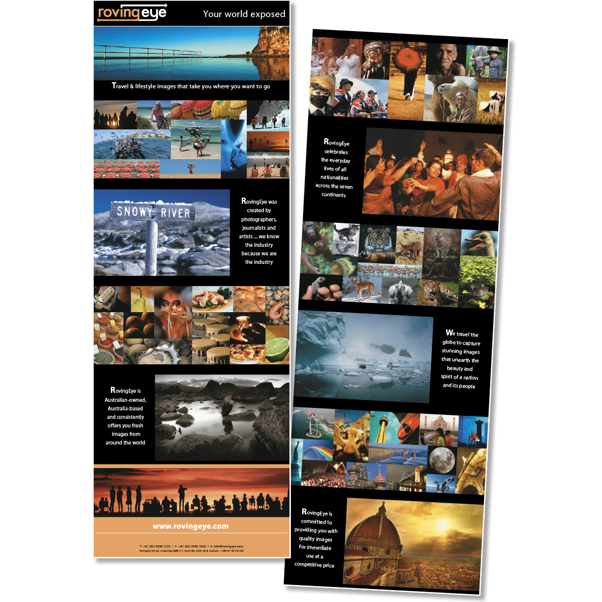 6-Page DL Glossy Brochure